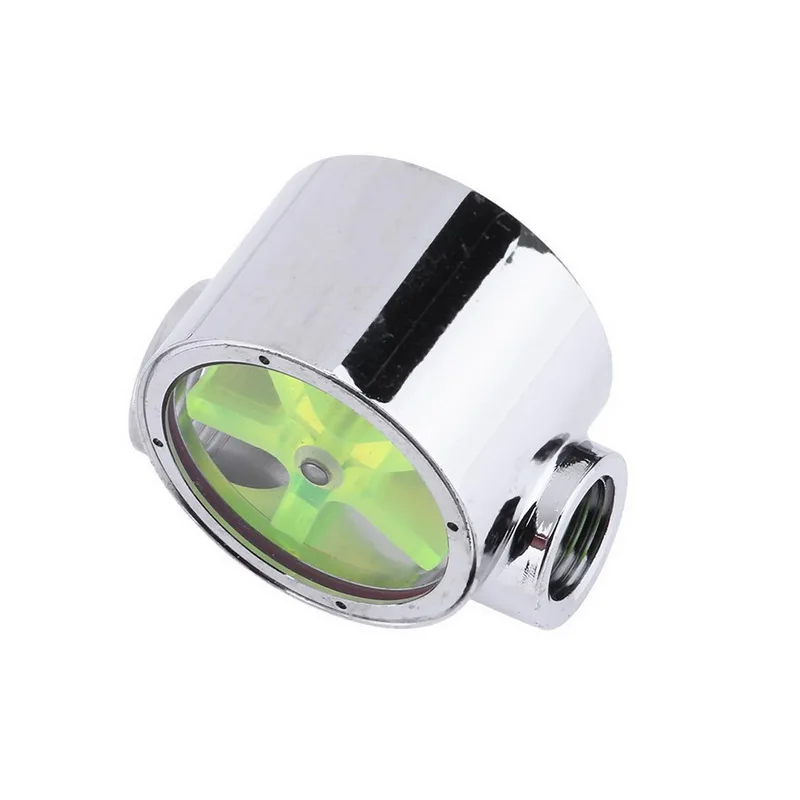 Измеритель расхода воды тестер с резьбой G1/4 медный хромированный 2 способа |