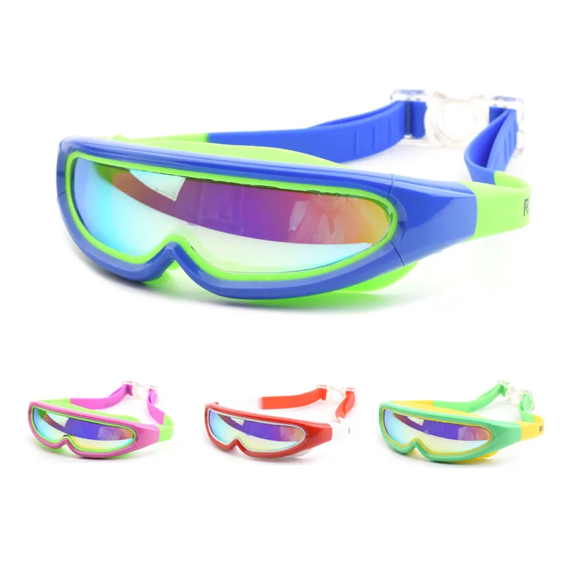 

Children Swimming Glasses Professional Boys and Girls Frame Anti-Fog Kids Pool Mask Water Swim Eyewear Silicone Diving Goggles