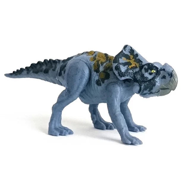GCR45 16-20 см оригинальные игрушки Мир Юрского периода атака пакет Velociraptor Трицератопс Дракон ПВХ фигурка модель куклы игрушки для детей - Цвет: GCR45
