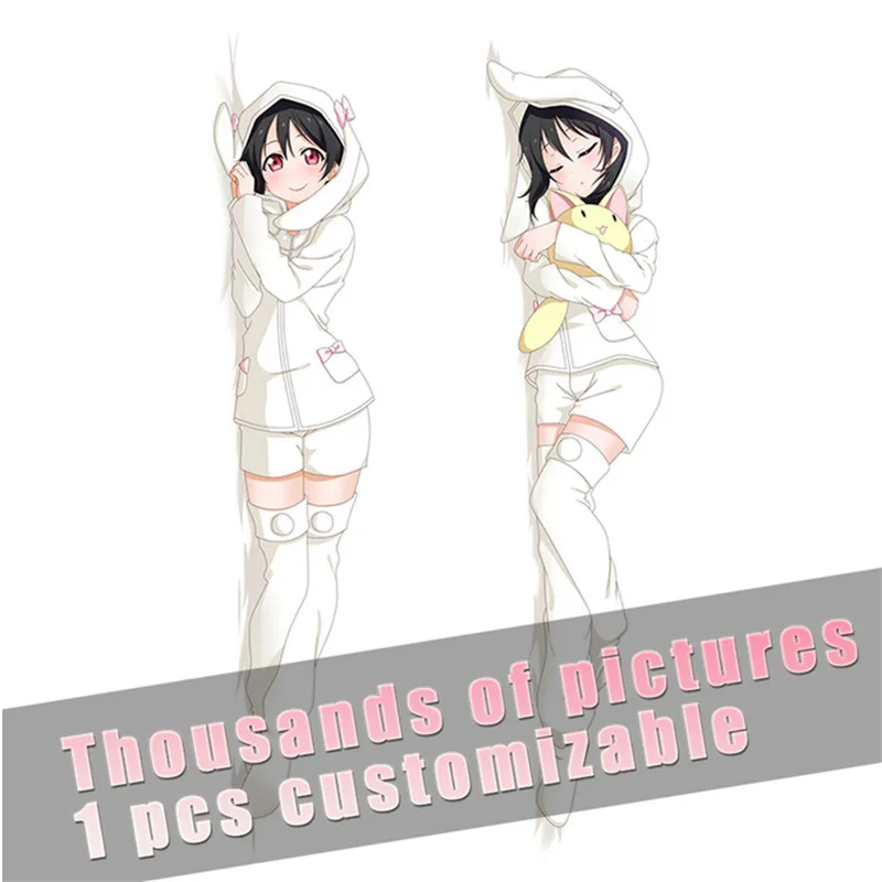 Настраиваемая Подушка Аниме Lovelive! Школьный идол проект Нико Ядзава дакимакура