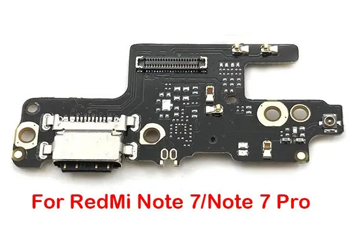 Redmi Note 7 Pro Док-разъем зарядное устройство для Xiaomi Redmi Note 7 6 5 5A Pro/Redmi Go 7 7A S2 USB зарядное устройство порт зарядки Шлейф плата - Цвет: Redmi Note 7 Pro