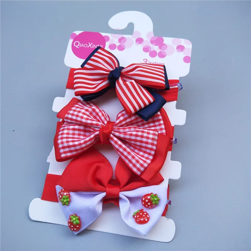 Повязка на голову в морском стиле для девочек 3 шт./компл. кружевные банты