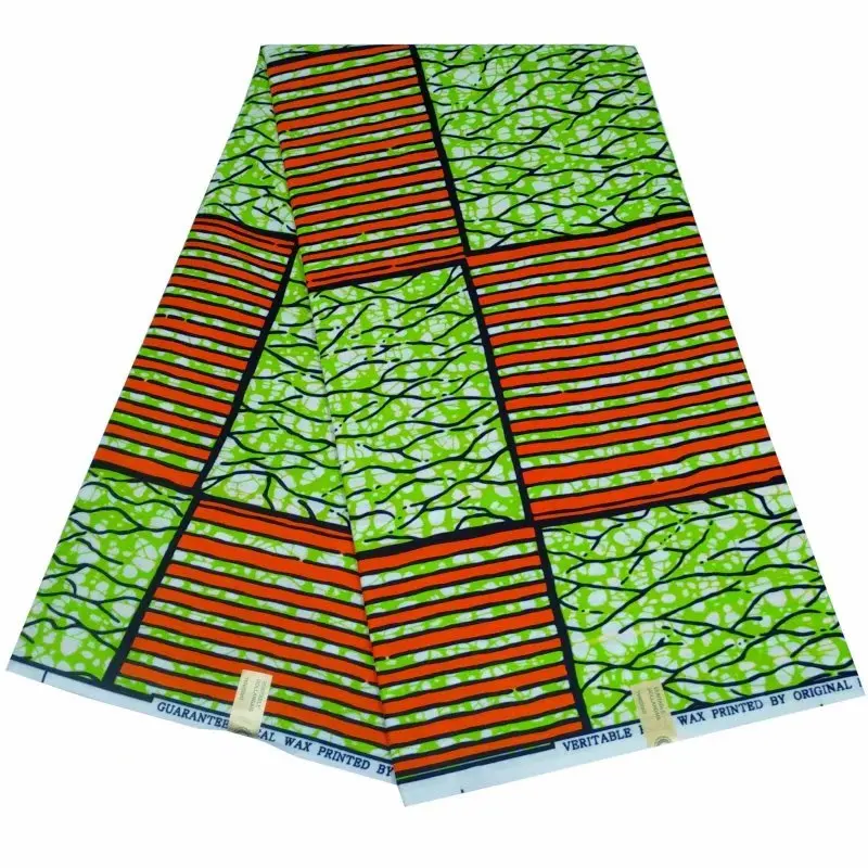 

Red Plaid 100% Polyester African Fabric Wax Printe Pagne High Quality African Fabric For Sewing Party Dress Ankara Cloth S601-23