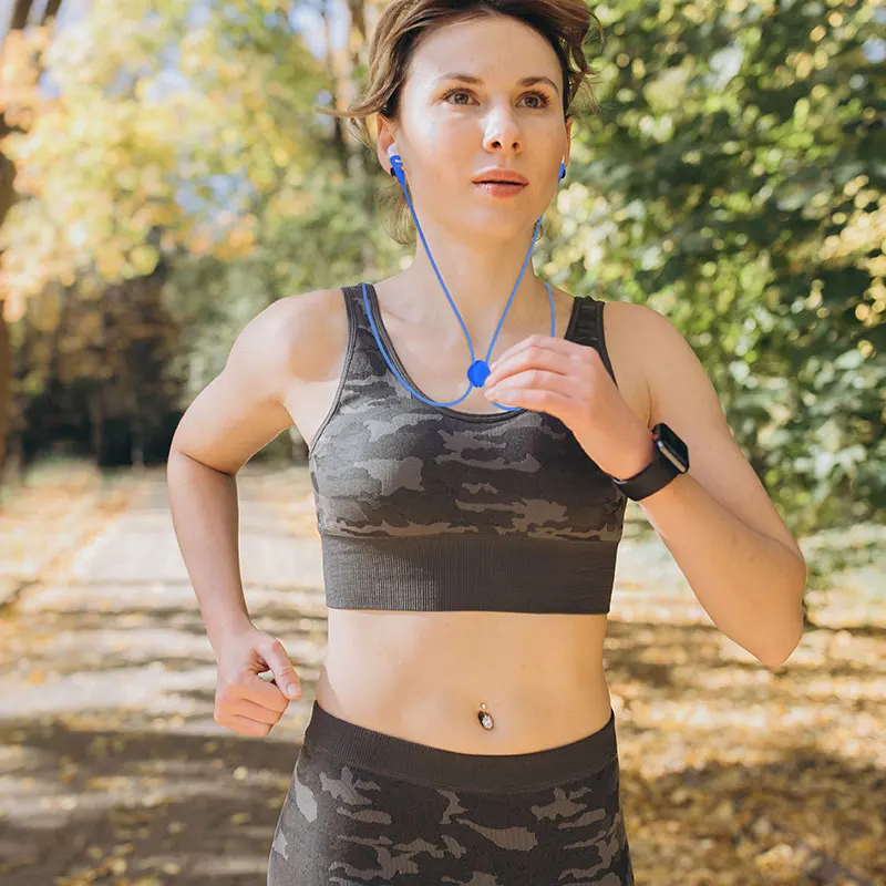 Плавающие наушники-вкладыши из ткани с магнитным замком ремешок подходит для