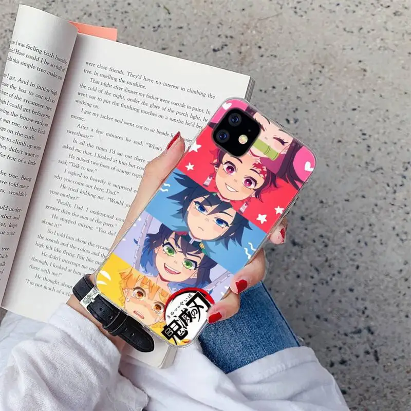 

Demon Slayer Kimetsu No Yaiba Phone Case For iphone 12 5 5s 5c se 6 6s 7 8 plus x xs xr 11 pro max mini