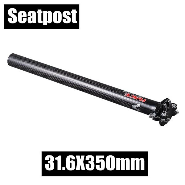 Seatpost 31.6X350mm Гоночная лицевая сторона Next 3K углеродный велосипед MTB Руль набор велосипед подъем/плоский руль или стержень или подседельный штырь Велоспорт Горный запчасти - Цвет: Seatpost 31.6X350mm