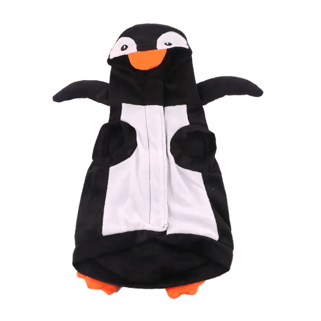 Одежда для собак Пингвин трансформируется одежда кошка пальто собаки щенка