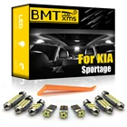 BMTxms Canbus без ошибок для Kia Sportage 2 3 4 2005-2020 автомобиля светодиодный интерьер купольный багажник светильник номерного знака автомобисветильник