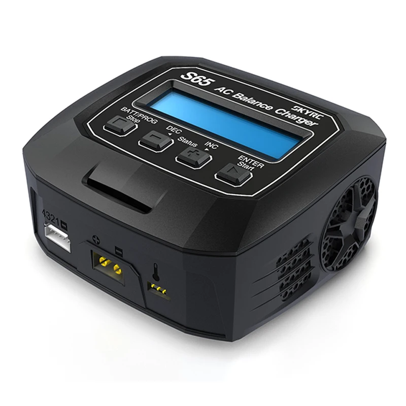 Балансирующее зарядное устройство SKYRC S65 10 Вт Разъем XT60 65 6A умное для LiPo