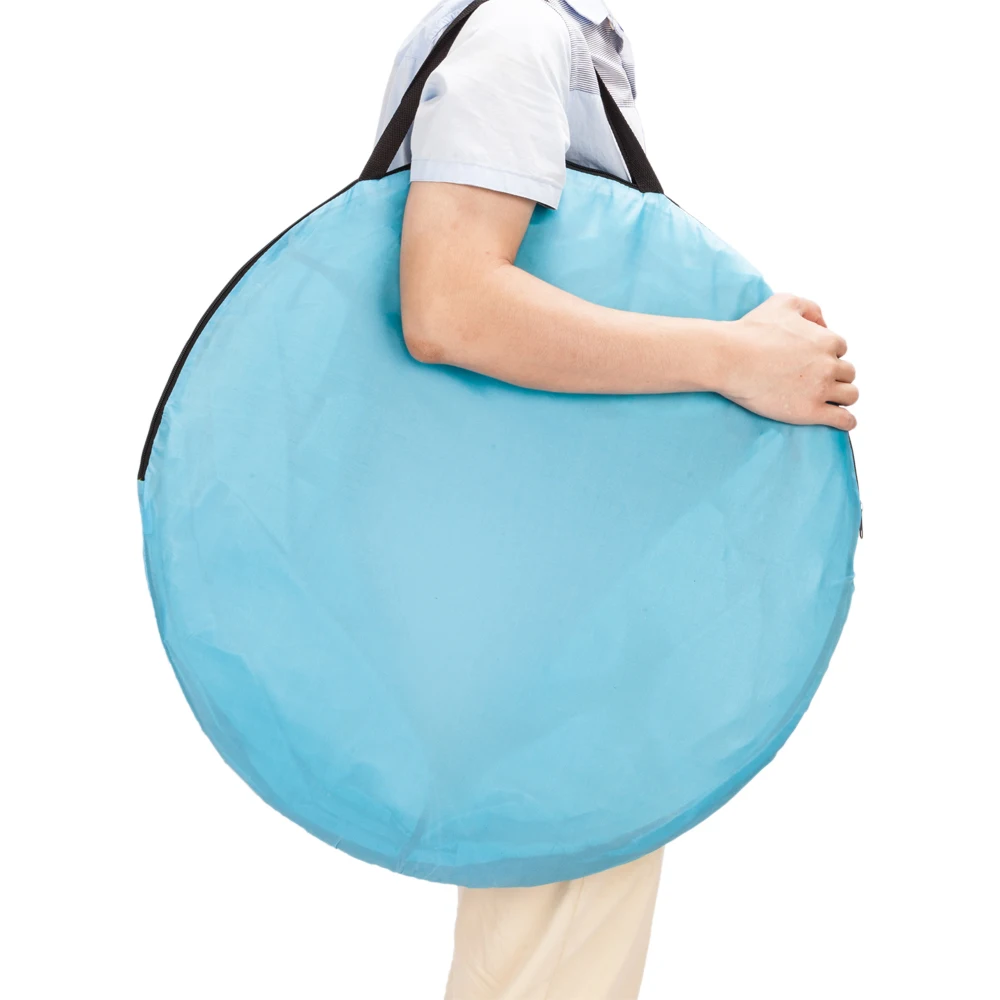 

18' Agility Training Tunnel Pet Dog Play Outdoor Obedience Exercise Equipment Blue New