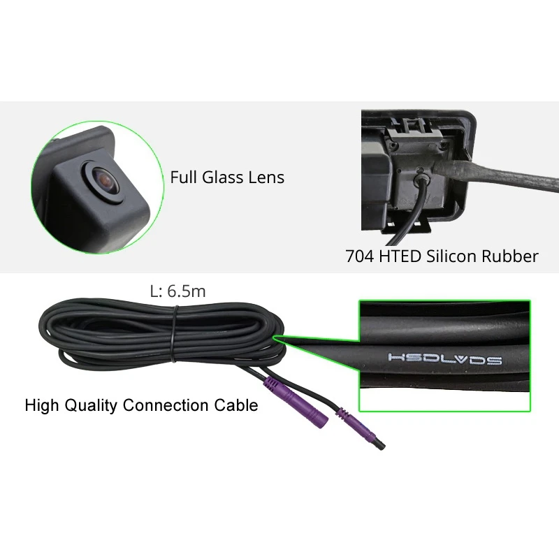 Автомобильная парковочная камера CanBus с реверсивной динамической дорожкой и