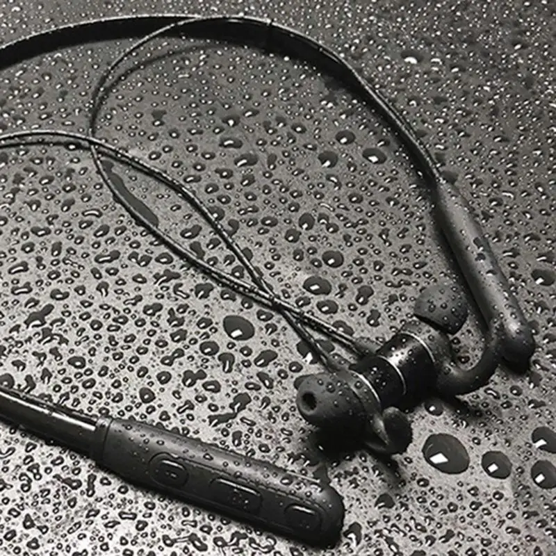 

Neckband Wireless Bluetooth Earphone Stereo Noise Cancelling Sports Headset with Microphone Gaming Ear-hook Earphones