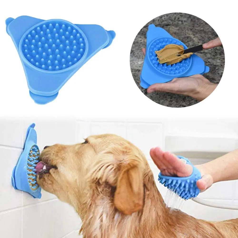 Поднос для ванной комнаты домашних животных настенная миска Дозирующий Коврик