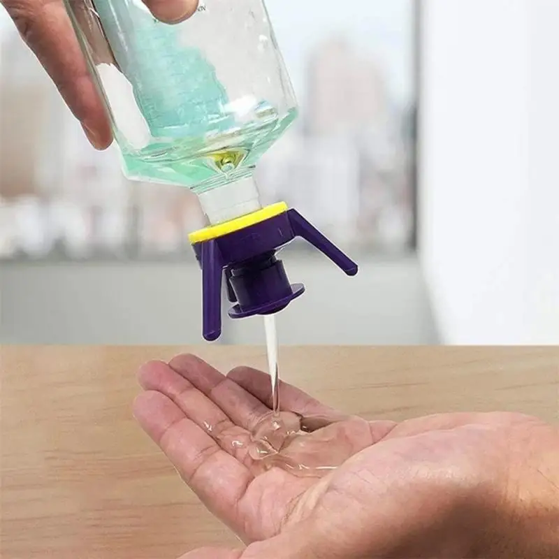 Набор герметичных крышек для шампуня 6 держатель пластиковой бутылки |