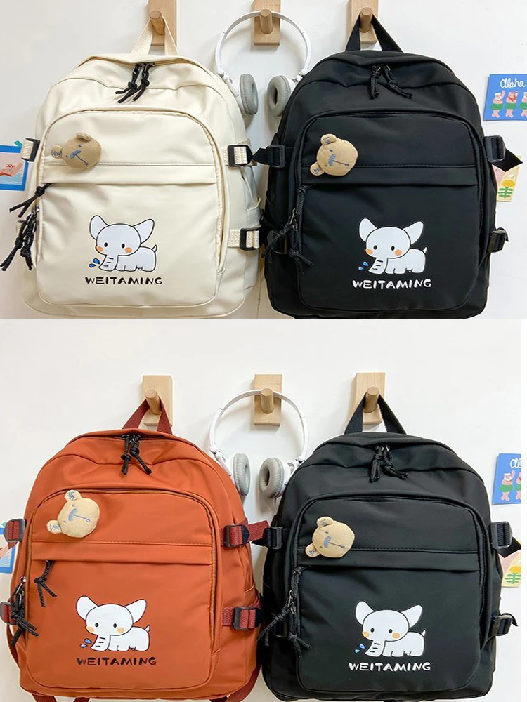 Женский водонепроницаемый рюкзак с пряжкой милая Женская Роскошная школьная