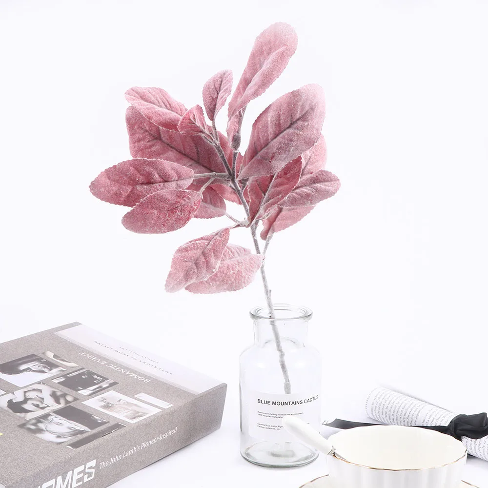 Искусственные Шелковые заячьи ушки осенние листья домашний офис Рождественский