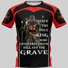 Футболка PLstar Cosmos, с рисунком рыцарей и темпларов, уличная одежда в стиле Харадзюку, забавные мужские и женские футболки с коротким рукавом, стиль 2