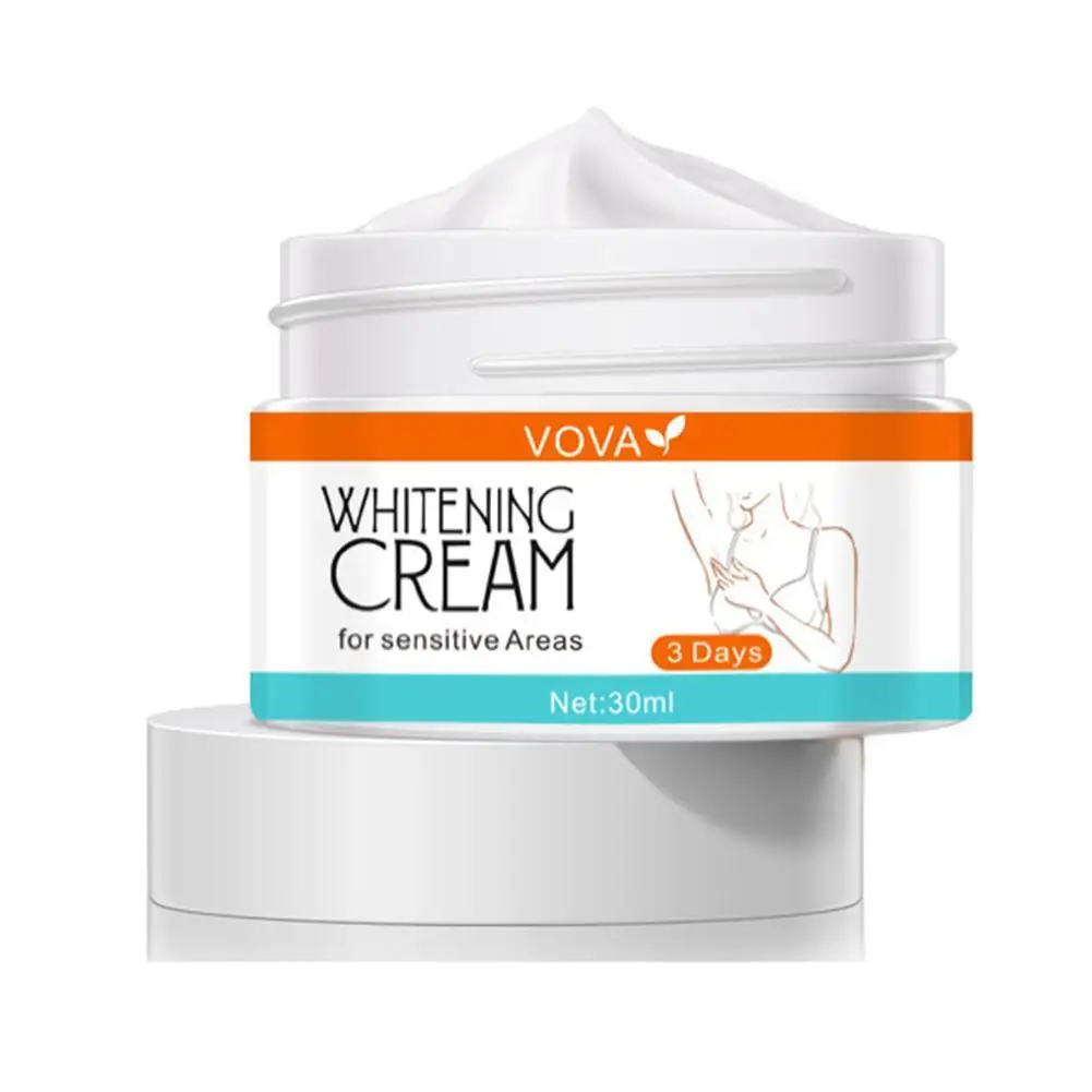 

30g VOVA Whitening Cream Skin Armpit Lightening Bleaching Cream Underarm Dark Skin Legs Knees Whitening Cream Body Lotion