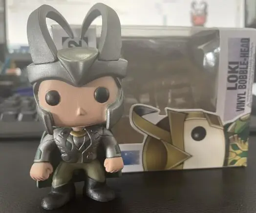 

Marvel Loki Bobble-Head 10cm Vinyl Doll Action Figure Toys