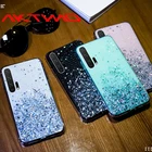Чехол для Huawei P30, Honor 8S, 8A, 8X, 8C, 7A, 7C, 9X, 20S, 20 Pro, 9, 10 Lite, Y5, Y6, Y7 2019, AUM-L41, с блестками и звездами