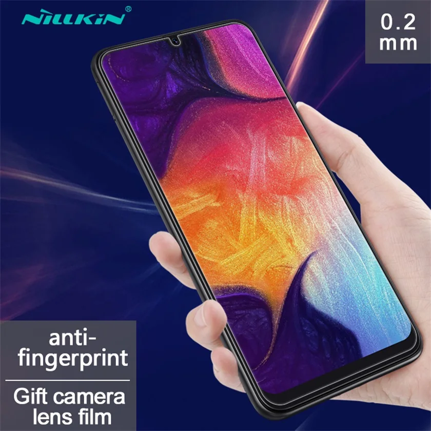 Закаленное стекло для samsung Galaxy A50 A50S A30S A20 A30 A60 A70 M40 M30 M30S Nillkin H+ PRO противоударное Защитное стекло для экрана