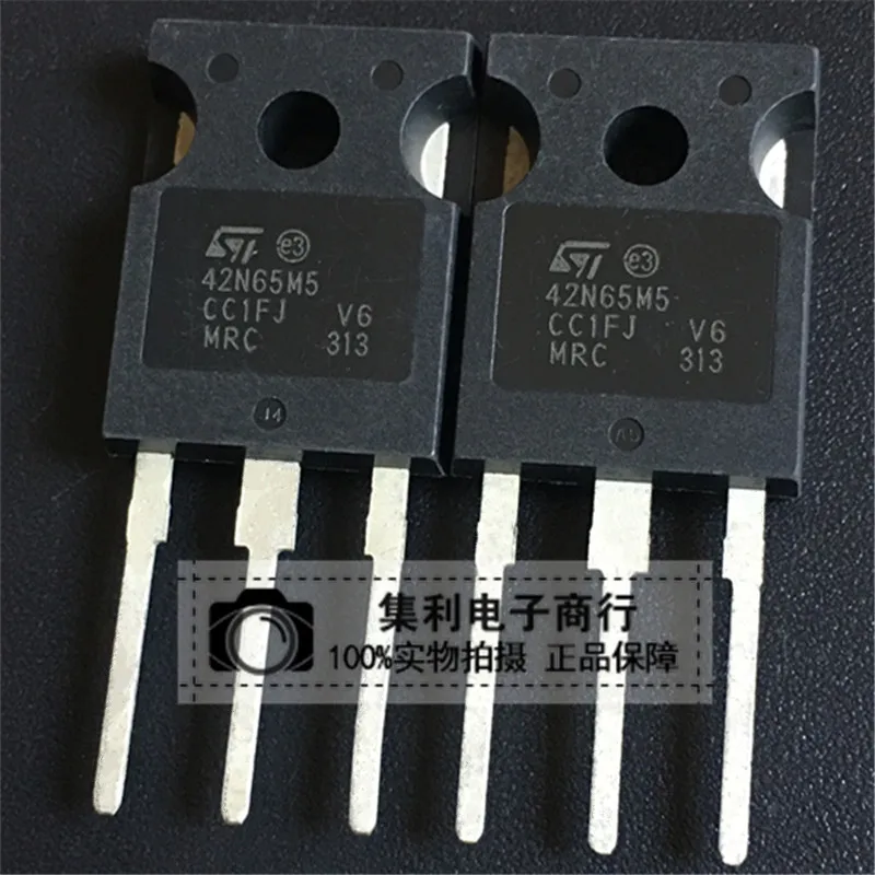 

5 шт./лот STW42N65M5 STW42N65M5 TO-247