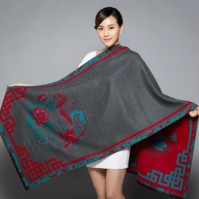 Шарф женский бренд Новый горячий дамы корейской версии большой платок длинный