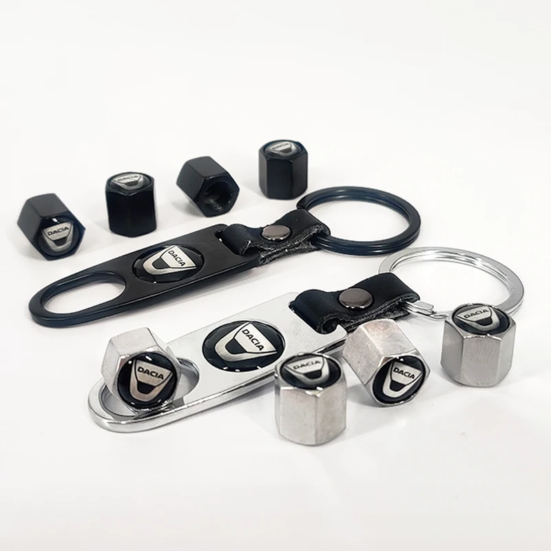 Колпачки клапанов автомобильных шин с колесным ключом 4 шт. | Автомобили и