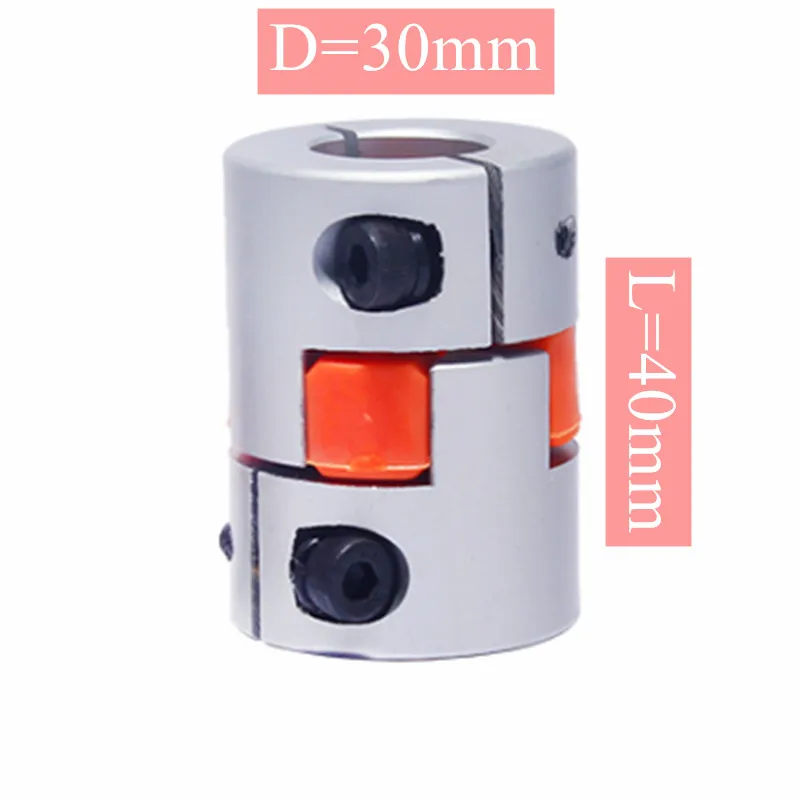 

Гибкая соединительная муфта D30L40, размер вала ЧПУ Соединительная муфта подвижной щеки дробилки 5/1/6/6/8/10/12/14/16 мм, D30L40