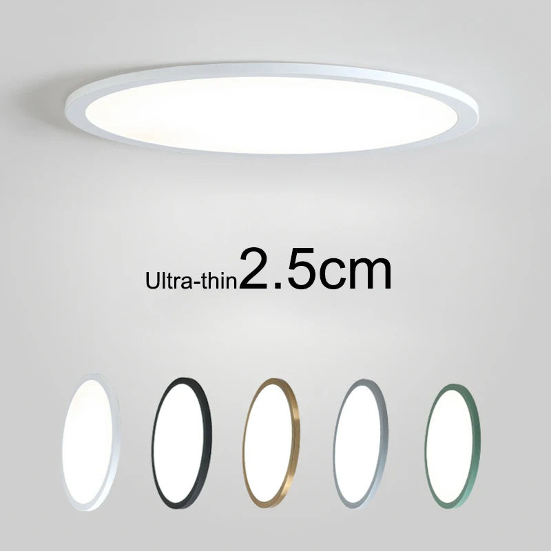 Ультратонкий Светодиодный потолочный светильник современный - Цена: 88.46