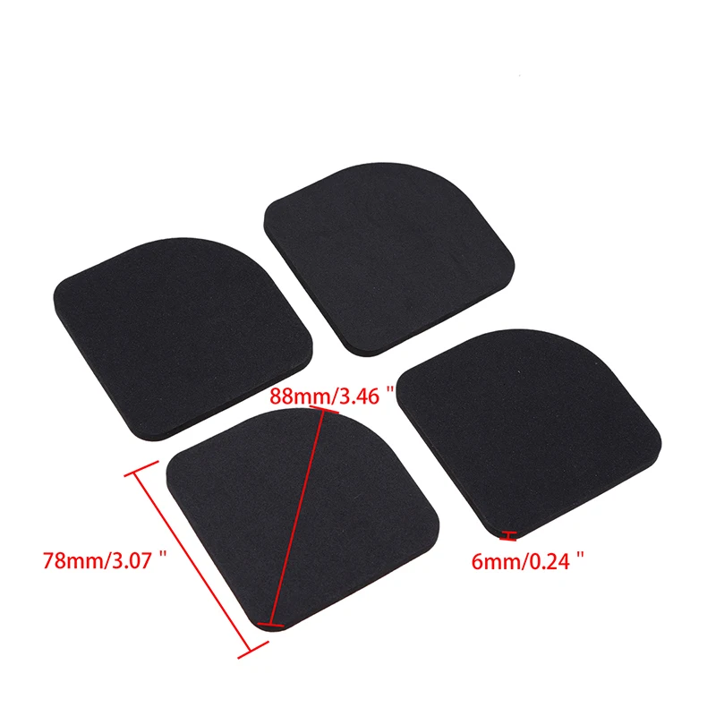 8pcs Rubber Washing Machine Shock Absorbing Pads Black Leg Anti-Vibration Non-Slip Mat Refrigerator Chair Desk Feet Mats | Дом и сад