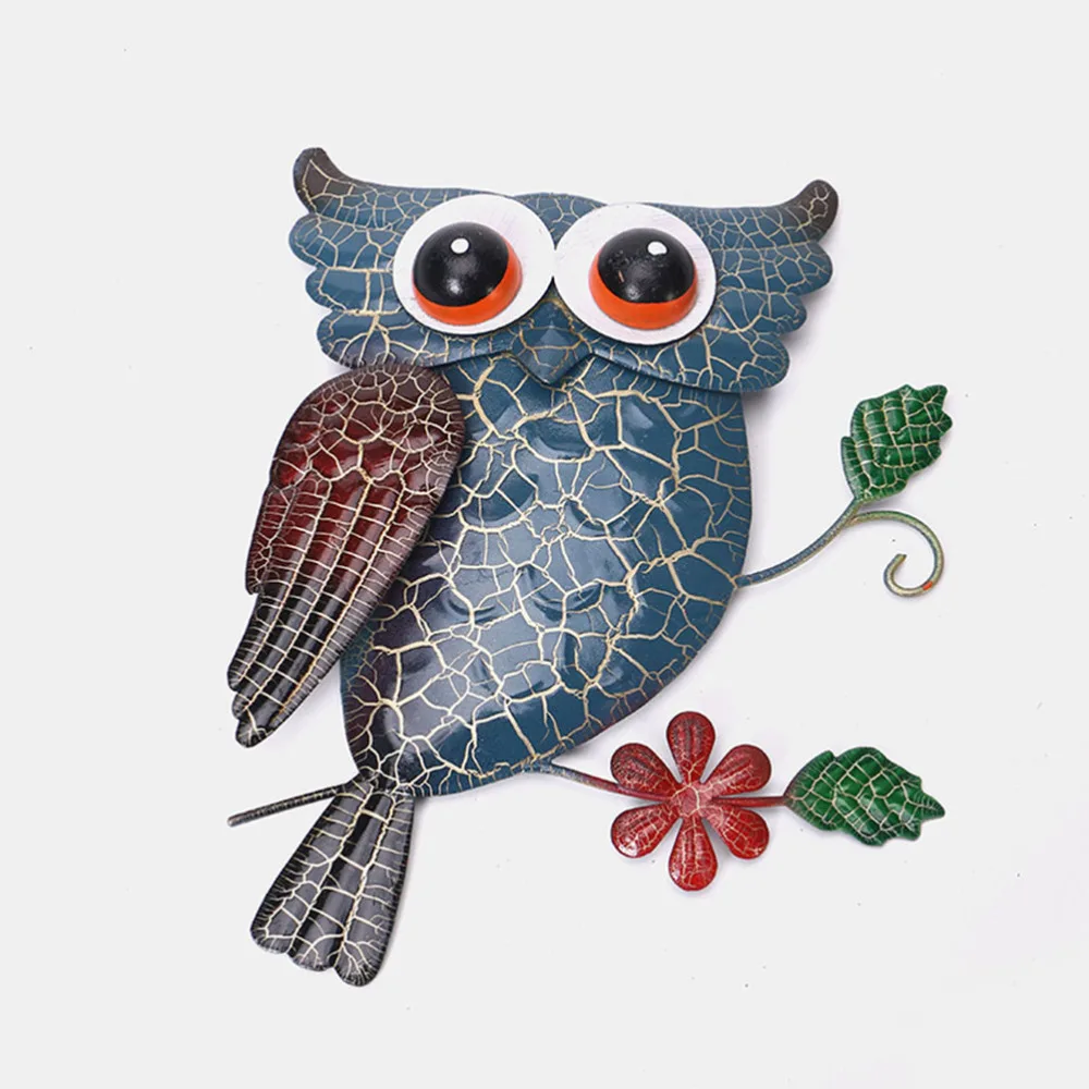 

1Pc Owl Wall Decoration Lovely Wall Art Indoor Outdoor Household Decoration