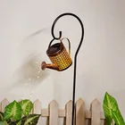 Светодиодный светильник на солнечной батарее для садоводства, Декоративная гирлянда со звездами для душа, Дождеватель с плантатором для ландшафта, дорожек, двора, лужайки