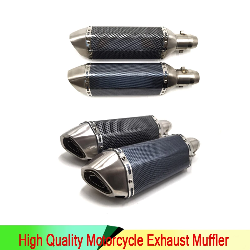 

Scorpion motorcycle modified exhaust pipe muffler ji village carbon copy small hexagon 51 caliber high temperature