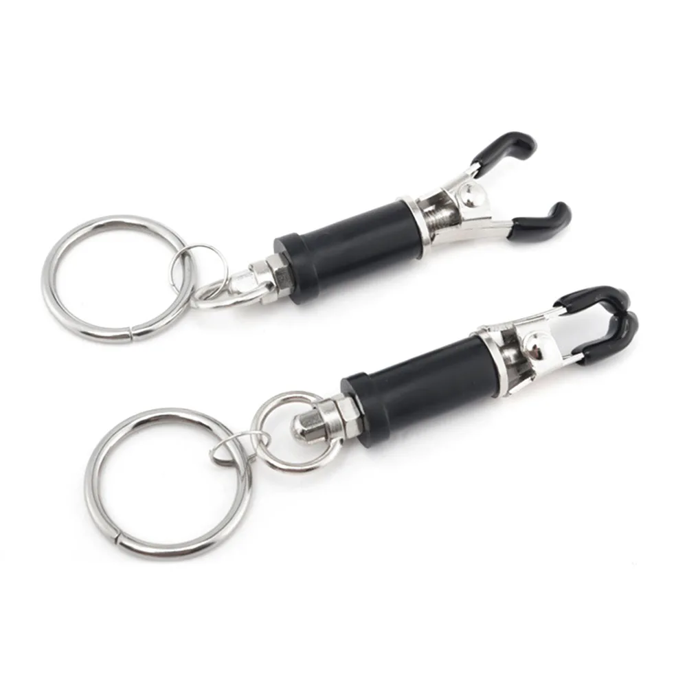 1 пара металлический колокол соски с цепочкой для флирта флирт садо-мазо