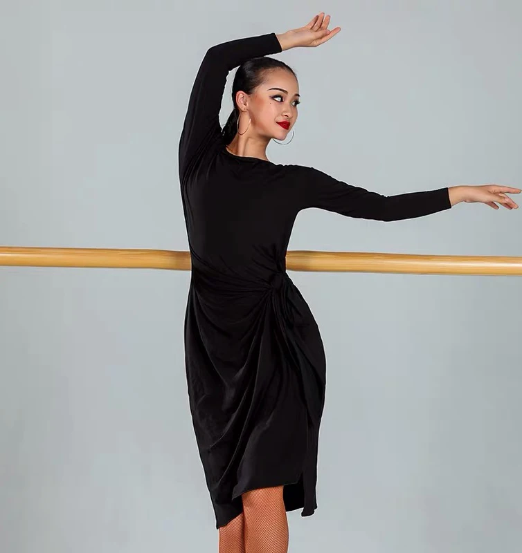 Платье для латинских танцев одежда тренировок взрослых профессиональное платье