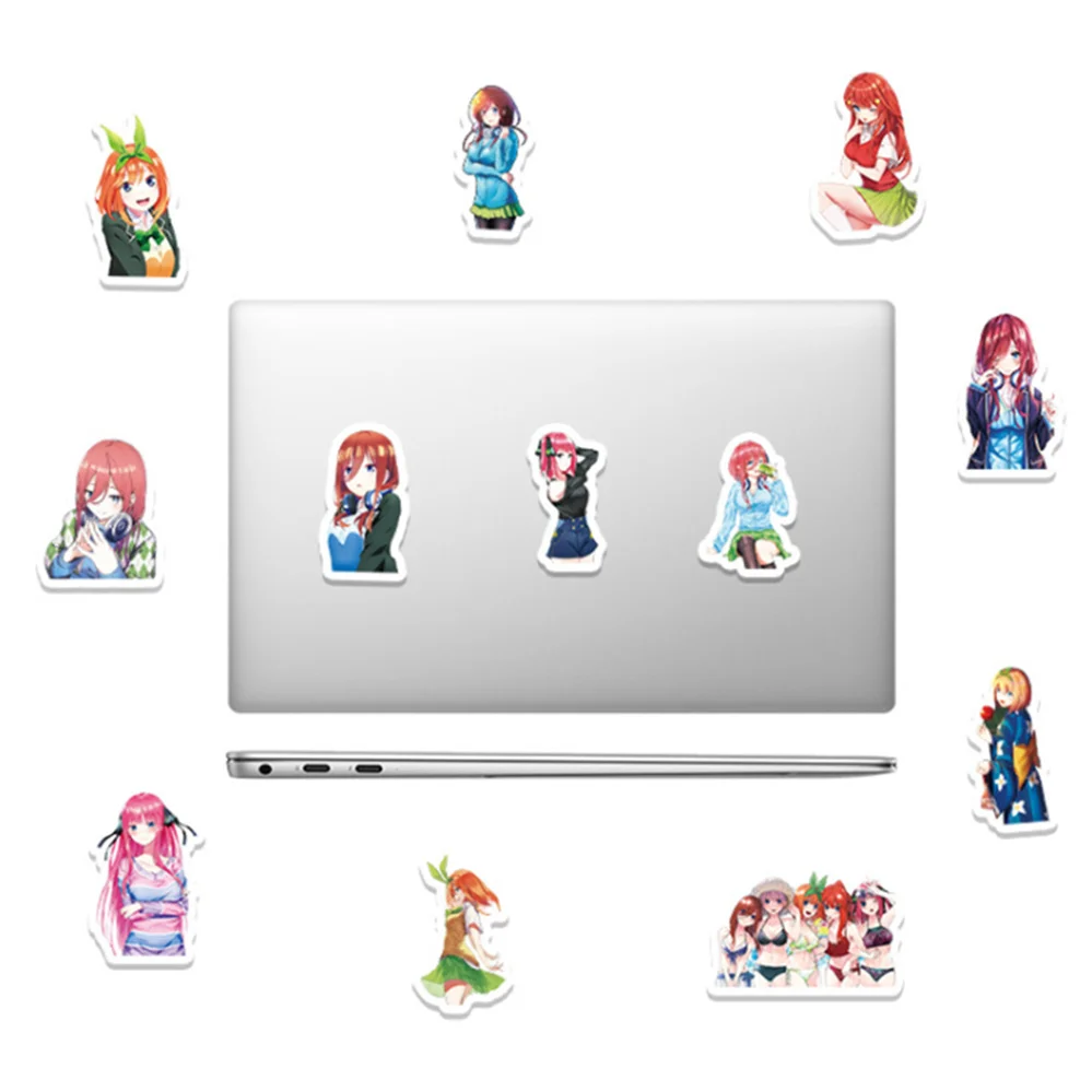 

10/30/50PCS Five In One Flower Wedding Graffiti Stickers Hand Account Laptop Suitcase Guitar Decoration Toys Wholesale