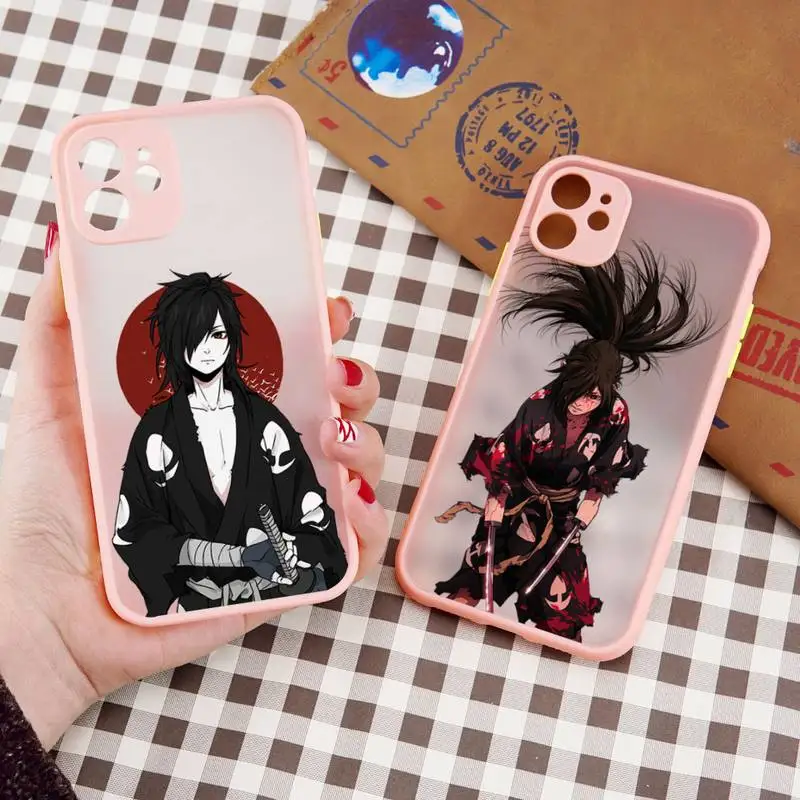 

Dororo Anime Phone Case matte transparent For iphone 7 8 11 12 13 plus mini x xs xr pro max cover
