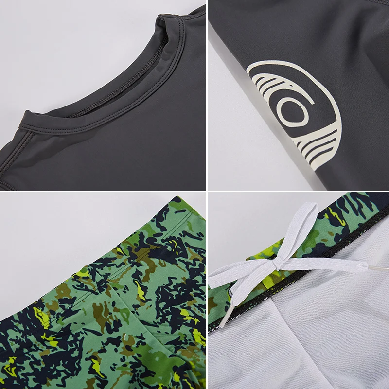 Детские купальники для девочек с длинными рукавами костюм серфинга UPF 50 +