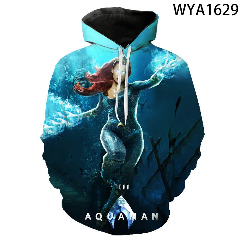 

Hoodies Cool Aquaman 3D Printed Men Women Children Cool Streetwear Pullover Sweatshirts Boy Girl Kids Fashion Hooded Coat