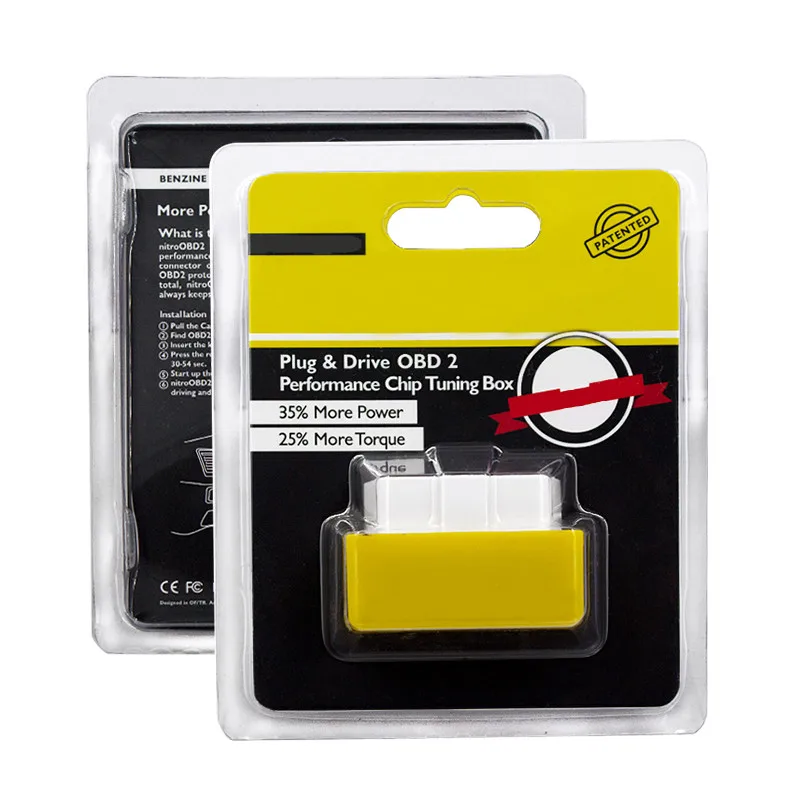 ECO OBD2 полный чип тюнинг производительности Коробка EcoOBD2 разъем и драйвер для