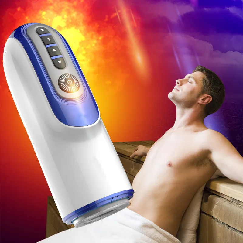 Автоматический телескопический Мужской мастурбатор Интеллектуальный