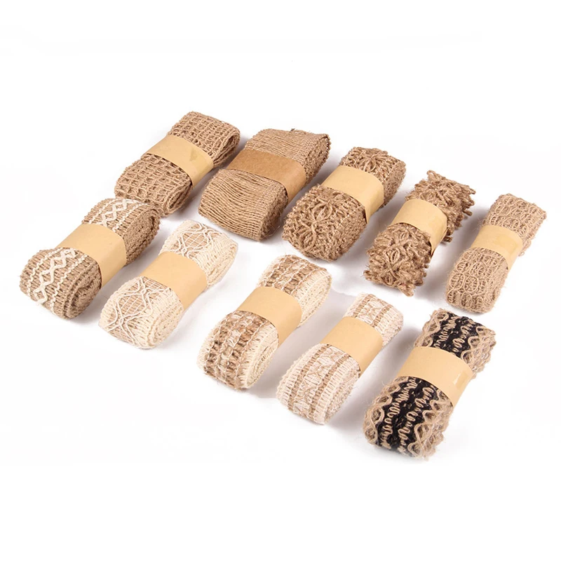 3 4 5 см 2 м/рулон товары для дня рождения свадьбы Рождества Декор льняная веревка