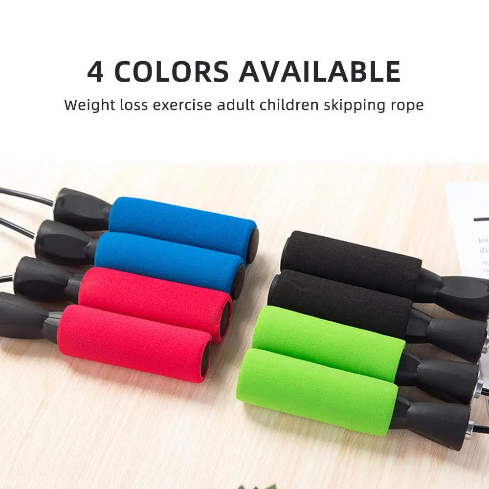 

Professional Wire Rope Skipping Skipping Rope Jump Rope with Bearing Workout Toy 2.5M Sport Adjustable Fitness Exercise