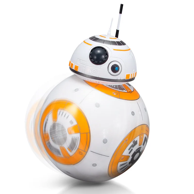 Смотреть Wars звук Танцы электрический RC роботы BB8 маленький шарик 2 4G