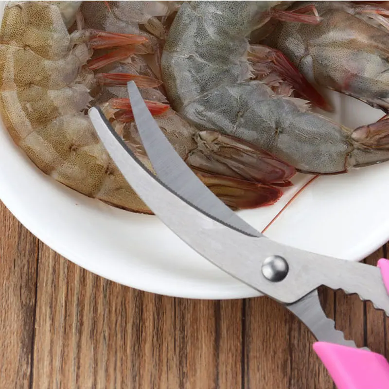 Бытовые ножницы для лущильщика Многофункциональные кухонные из нержавеющей