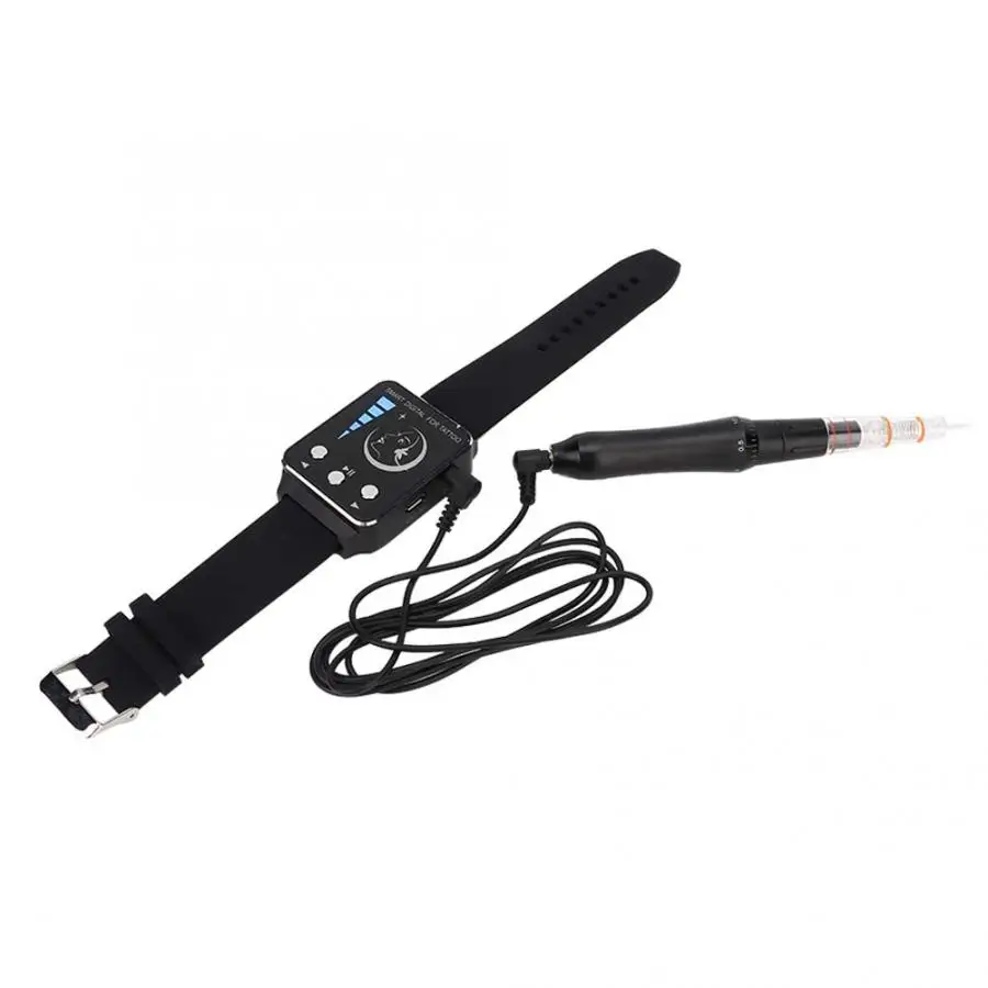 

dermografo Microblading rotary tattoo micropigmentacion Tattoo Machine Wearable device Watch Type Controller Eyebrow Lip