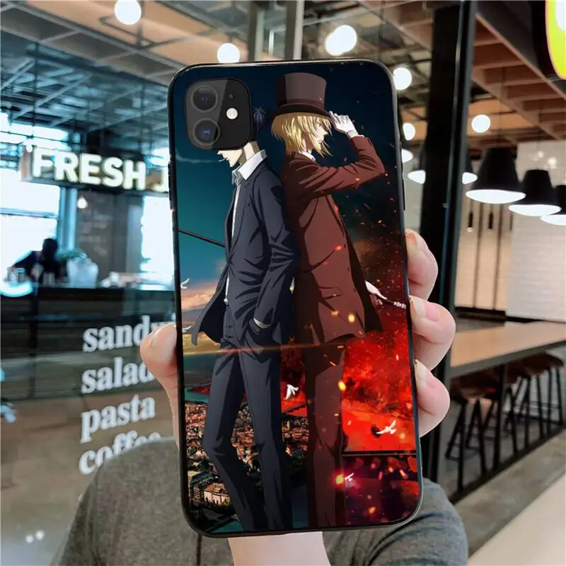Чехол для телефона с аниме Moriarty the Patriot iphone 12 11 Pro Max Mini XS 8 7 6 6S Plus X 5S SE 2020 XR | Мобильные