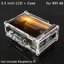 3 5 дюймовый сенсорный ЖК дисплей Rapberry Pi 4 Model B 480x320 экран с