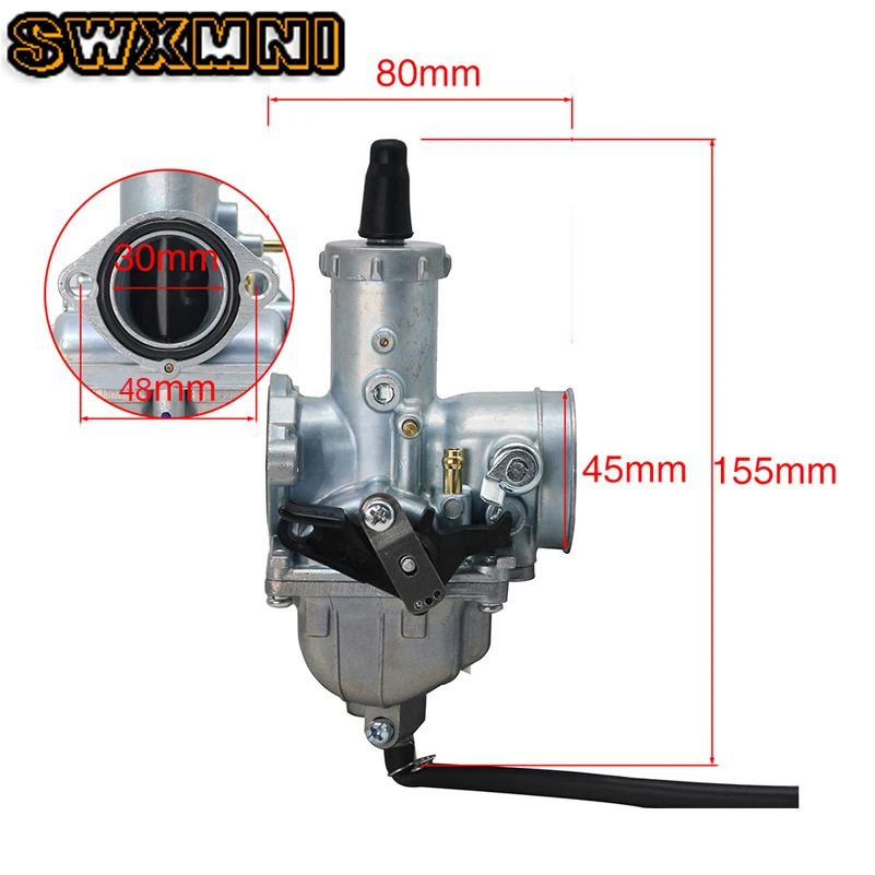 VM26 карбюратор Mikuni 150cc 160cc 200cc 250cc CRF klix TTR XR боксе велосипеды для езды по бездорожью